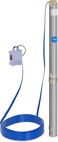 Hillvert Brunnenpumpe 230 V 10800 L/h 2200 W Edelstahl