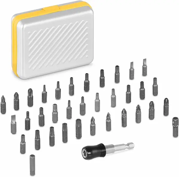 MSW ACC-B1 Bit Set 34-teilig Chrom-Vanadium-Stahl Bit