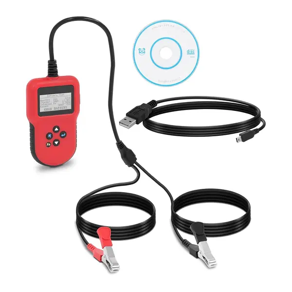 MSW Autobatterie Tester digital 12 V/24 V LCD 5 s