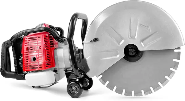 MSW Benzin-Betonsäge 65 ccm 3 kW 6500 U/min Trennscheiben