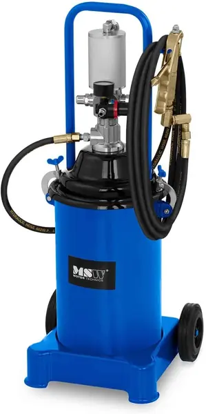 MSW Fettpresse Druckluft Fahrbar Schmierpresse PRO-G 12M