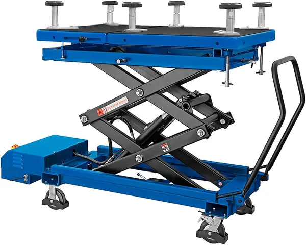 MSW Mobiler Scheren-Hubtisch für Eva-Autobatterie 770 x