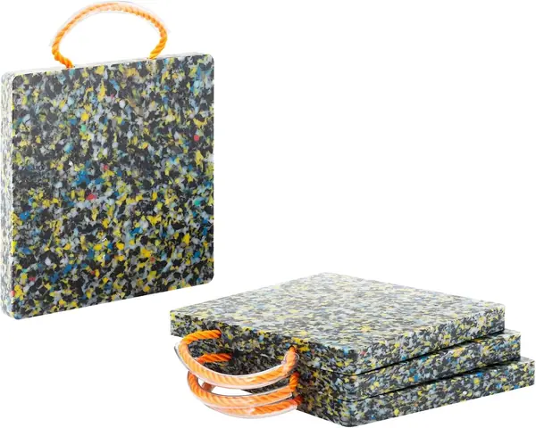 MSW MSW-CP-300-7 Kranplatten 30 x 30 x 3 cm Traglast bis