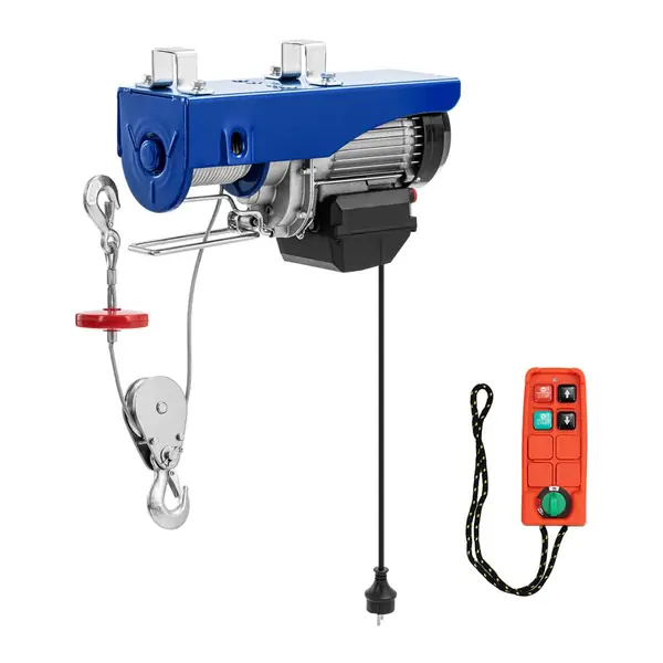 MSW MSW-PROLIFTOR-800NW Seilzug 1350 W 800 kg 12 m mit