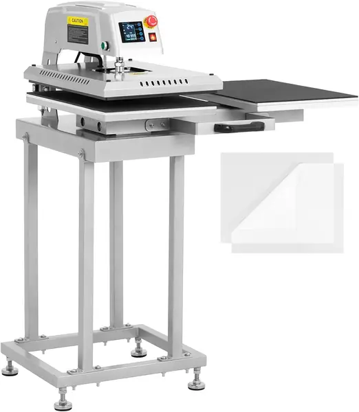 MSW Pneumatische Transferpresse doppelt 40 x 60 cm 2600 W