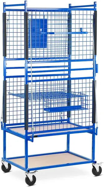 MSW Werkstatt-Wagen für Karosserieteile rollbar 60 x 90 x